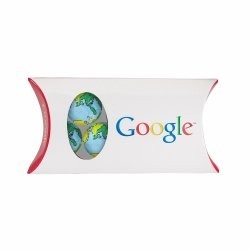 Pillow Box with Window - Chocolate Earth Balls