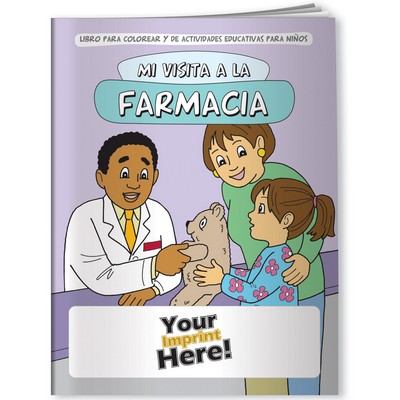 Coloring Book - My Visit to the Pharmacy (Spanish)