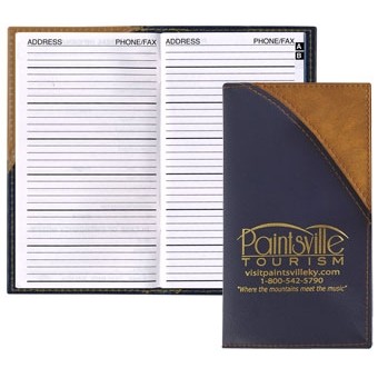 2 Tone Vinyl Designer Series Barcelona Planner - Address Book