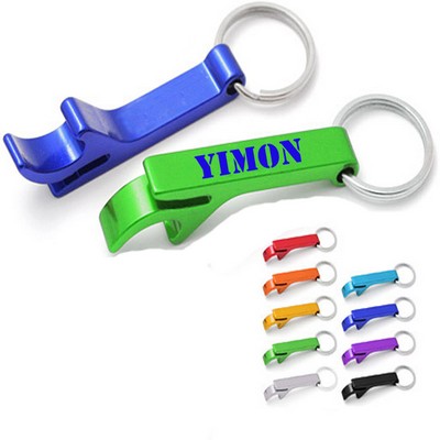 2 3/8" Bottle Opener W/ Key Chain