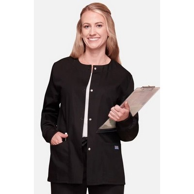 Women's Cherokee® Workwear Snap-Front Scrub Jacket