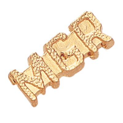 Gold Manager Chenille Pin