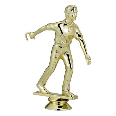 Male Horseshoes Trophy Figure