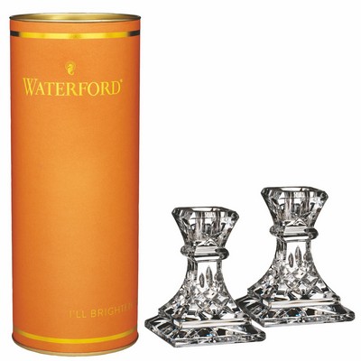 Waterford® Crystal Giftology Lismore 4" Candlestick Set of 2