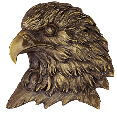 Eagle Head Plaque Mount (4½" x 4½")