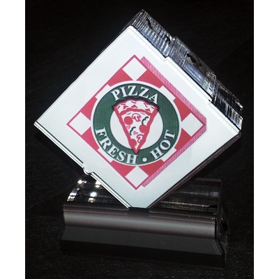 Pizza Box Paperweight