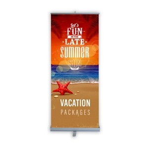 Superior Retractable Banner Stand w/Banner