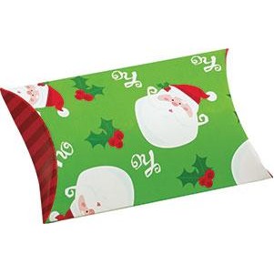 Jolly Santa Holiday Design Puff Pouch