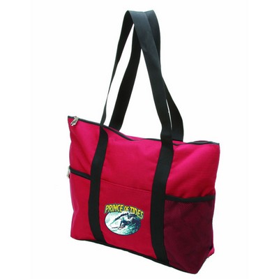 Deluxe Zipper Travel Tote