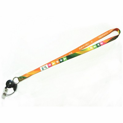 Lanyard w/Badge Reel