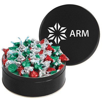 Large Assorted Snack Tins - Hershey's® Holiday Kisses®