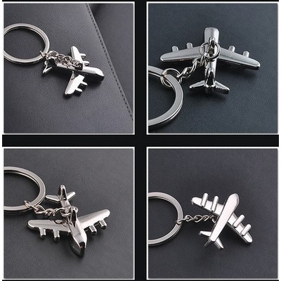 Airliner Shaped Key Chain