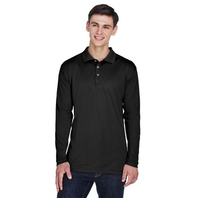 ULTRACLUB Adult Cool & Dry Sport Long-Sleeve Polo