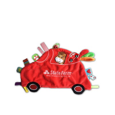 Custom Plush Car Tag Blanket