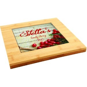 9"x9" Tile Bamboo Trivet (6"x6" Tiles)