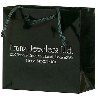 Gloss Laminated Jewel Eurotote (6½"x3½"x6½")