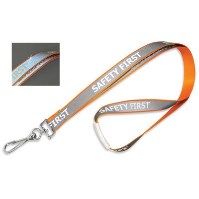 5/8" Safety Breakaway Lanyard (Orange)