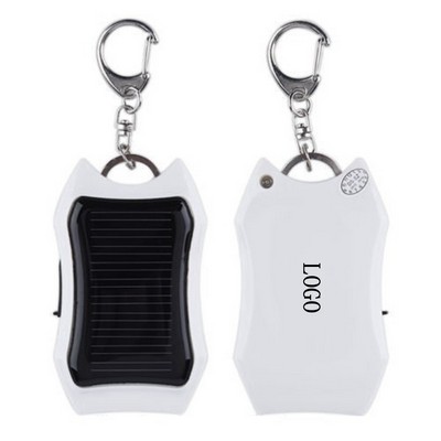 1200 mAh Solar Key Chain Power Bank