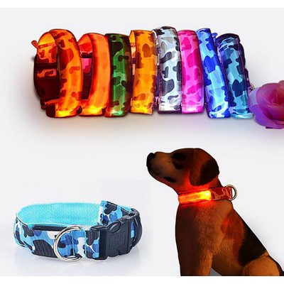 Camouflage LED Dog Training Collar