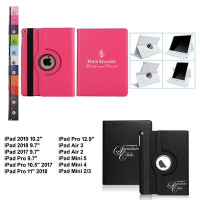 Kidder iPad Mini Leatherette 360 Degree Rotating Case (Pink)