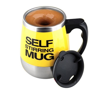 Stainless Steel Self Stirring Mug