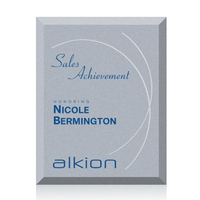 Rollinson Plaque - Silver 9"x12"