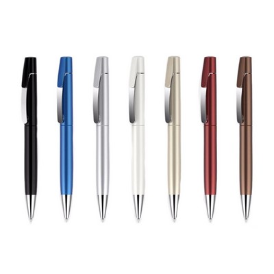 Metal Clip Plastic Pen