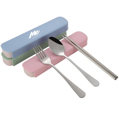 Cutlery Set w/Travel Case