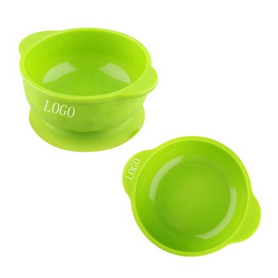 Silicone Suction Cup Bowl For Toddler