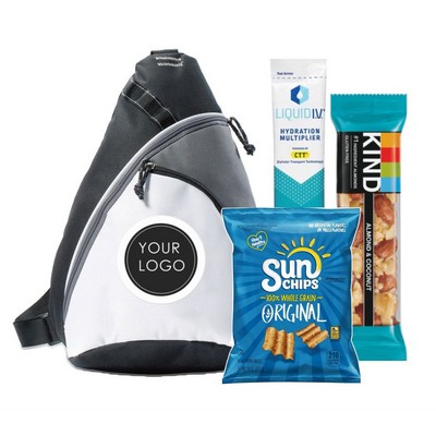 Sling Bag with Snacks