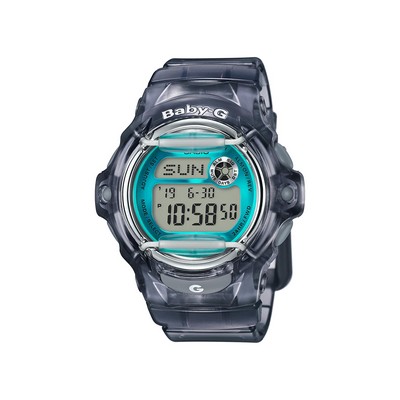 Casio® Women's Gray Resin Baby-G Watch