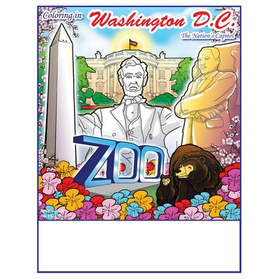 Washington D.C. Imprintable Coloring and Activity Book