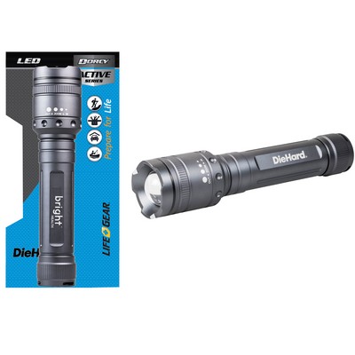 DieHard 2400 Lumen Twist Focus Flashlight