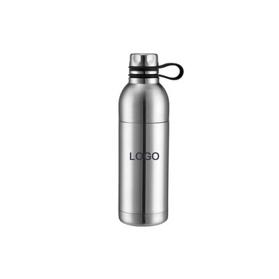 18OZ Double Wall Vacuum Stainless Steel Water Bottle