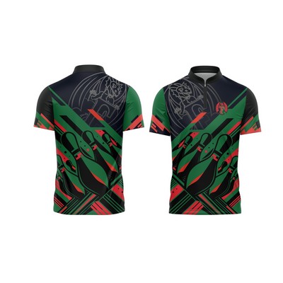 Small Batch Fully Sublimated Custom Bowling Jersey