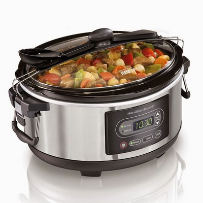 Hamilton Beach® 5 Qt. Programmable Stay or Go® Slow Cooker