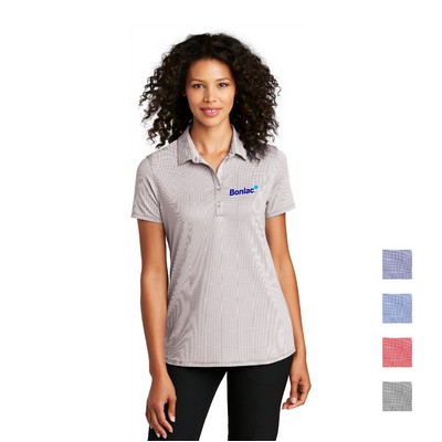 Port Authority ® Ladies Gingham Polo