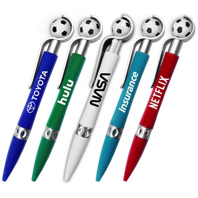 Soccer Ballpoint Custom Pens - Sports & Soccer Promotions