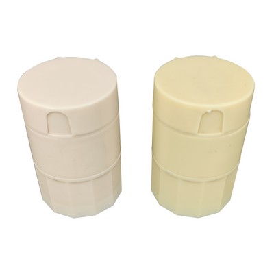 Cylinder Shape Pill Case with Pill Cutter