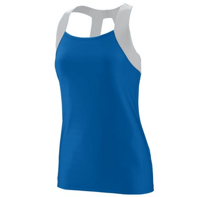 Augusta Sportswear Ladies Jazzy Open Back Tank