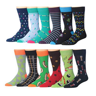 Colorful Woven Cotton Socks