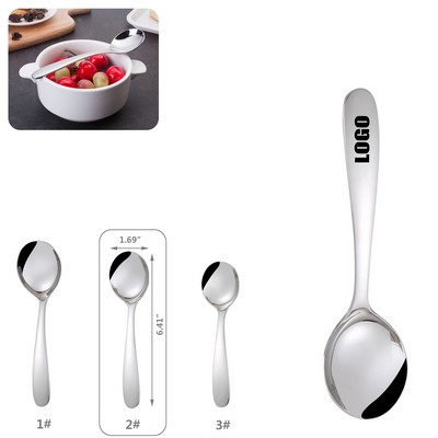 6.41'' Silver Dessert Coffee Spoon