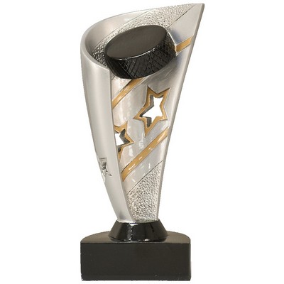 7" Banner Resins Hockey Trophy