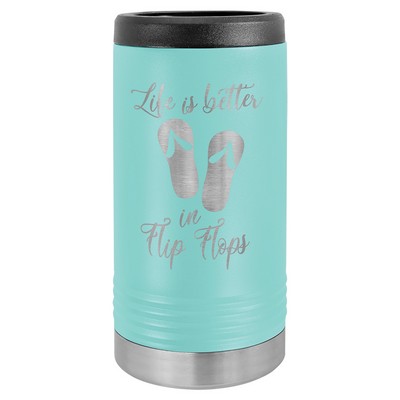 Teal Polar Camel Slim Beverage Holder