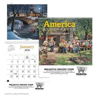 America Remembered Pocket Calendar