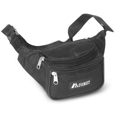 Everest Small Black Signature Waist Pack