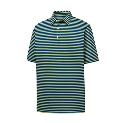 FootJoy® Men's ProDry Performance Stretch Lisle Pinstripe Polo