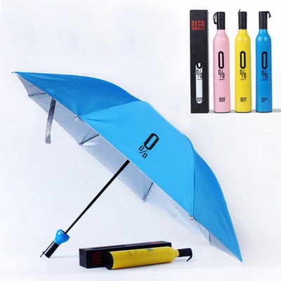 Wine Bottle Umbrella