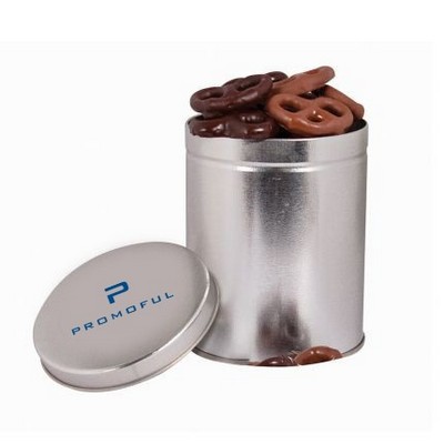 Mini Chocolate Pretzels in Tin