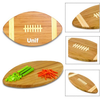 Bamboo Football Cutting Board